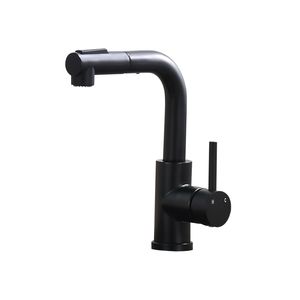 Rubinetto da Cucina Nero con Doccetta Estraibile, Mini Rubinetto da Bar per Lavabo Bagno e Cucina - Product Image 5