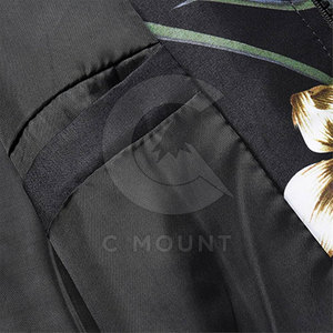 Chaqueta Casual Estampada, Ligera y Moderna, con Cierre, Cortavientos, Estilo Urbano para Actividades al Aire Libre - Product Image 6