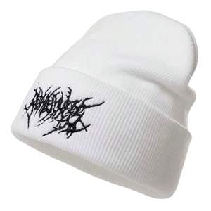 Servicio OEM, Diseño Personalizado, Gorros Sublimados Elásticos con Puño, Tejido Acrílico/Algodón, Gorro de Invierno Cálido de Punto Acanalado, Lazos con Puntos - Product Image 4