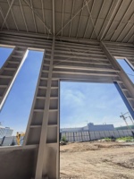 QCF308 Offre Spéciale Bâtiment Préfabriqué en Acier à Construction Rapide, Atelier, Entrepôt, Usine avec Poutres en H et Panneaux Sandwich