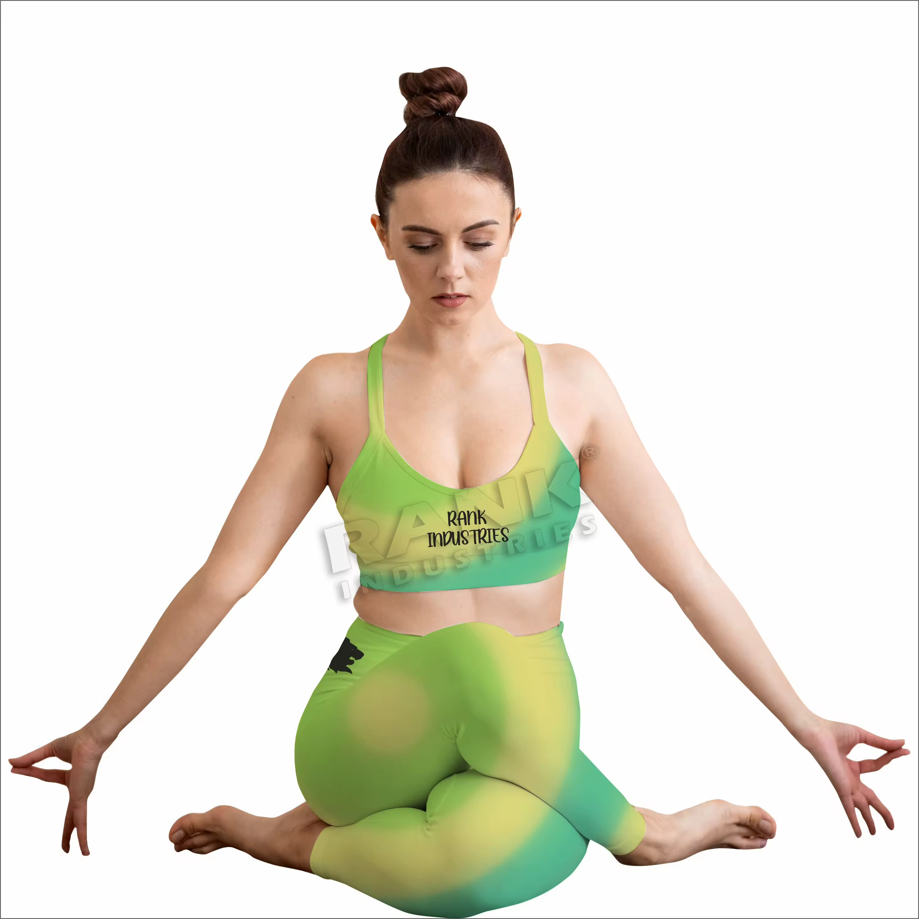 Women Yoga Sets Breathable Stretch Matching Outfit For Gym Seamless Activewear Women Yoga Sets