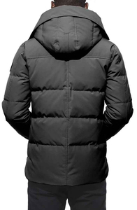 Sustainable Recycled Polyester Puffer Jacket Men Friendly Material Gym Heavy Weight Outwear <b>Padded</b> <b>Coat</b> Pack - Product Image 2