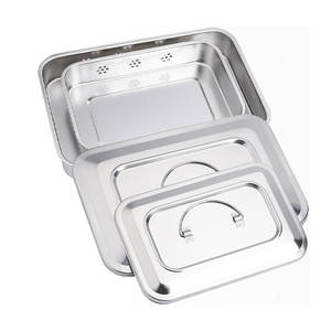 Bandeja Plana de Acero Inoxidable para Instrumentos Médicos, Bandejas Médicas Manuales de Uso Clínico Clase I en Venta a Bajo Precio - Product Image 4