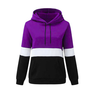 Sudadera con capucha de color personalizado con logo, de alta calidad, 350 GSM, de forro polar de tres tonos, para hombre y mujer - Product Image 6