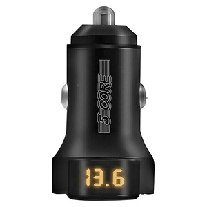 5 Core Car <b>Charger</b> USB + <b>Type</b>-<b>C</b> Quick Charge Adapter with Smart Chip <b>Fast</b> Charging for Truck SUV - Product Image 1