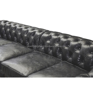Giá rẻ nhất chesterfield <span class=keywords><strong>sofa</strong></span> da 4 chỗ ngồi đồ nội thất phòng khách giá cả phải chăng phòng ngủ <span class=keywords><strong>sofa</strong></span> Set cho đồ nội thất khách sạn 2025 đi văng - Product Image 5