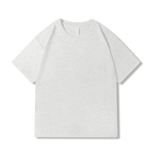 T-shirt court unisexe 100 % coton, coupe ample, motif uni, respirant, écologique, option grandes tailles - Product Image 4