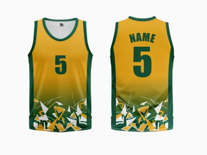 เสื้อบาสเก็ตบอลแบบระบายอากาศได้ ปักลายตามสั่ง สำหรับทีม - Product Image 5