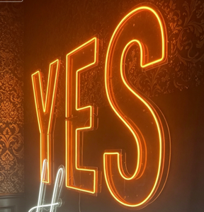 Enseigne néon LED en cristal personnalisée, étanche IP67, imprimée UV, pour extérieur, à fixer au mur, pour les fêtes - Product Image 2