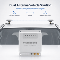 Terminal de positionnement GPS pour véhicule A16R 5G RedCap RTK GNSS, dispositif de suivi GPS haute précision, double antenne, IMU, télémétrie de flotte, IP66
