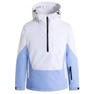 Professional Custom Women's Ski Suit Waterproof Breathable Hood Fully Taped Seams Windproof Plus Size Zipper <b>Tex</b> - Product Image 5
