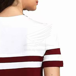 T-shirt pour femmes tendance, 100% coton, doux, confortable, décontracté, respirant, pour tous les jours - Product Image 5