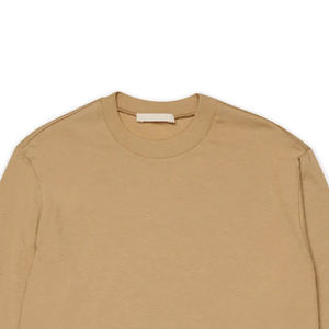 Conception de logo personnalisable avec manches longues, qualité supérieure, prix d'usine pour les commandes en gros, coupe décontractée et tendance avec col rond 2026 - Product Image 2