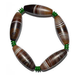 กำไลข้อมืออาเกตแบบมีแถบสี ขายส่ง-เครื่องประดับคริสตัลแฟชั่น - Product Image 2