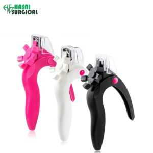 U Shaped Acrylic Gel <b>Nail</b> Clipper Triple Cut Edge <b>Nail</b> <b>Extension</b> Surgical Cutter with 3 Cutting Styles By Hasni Surgical - Product Image 3