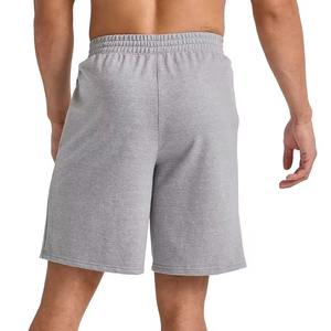 Shorts décontractés en coton pour hommes, nouvelle collection, style jogger, qualité supérieure, couleur unie, taille élastique, confortables pour la course à pied - Product Image 3