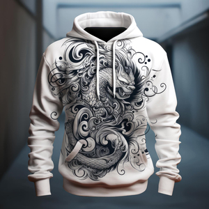 Sudadera con Capucha Personalizada al por Mayor, Diseño Personalizado, Tejido Grueso de 400 g/m², para Hombre y Mujer, Envío Directo, OEM - Product Image 4