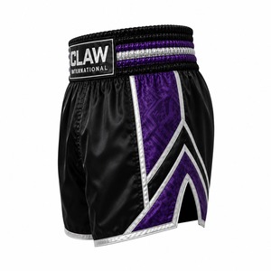 Pantalones Cortos de Muay Thai OEM con Logotipo Personalizado, Pantalones Cortos de Boxeo de Alta Calidad, Transpirables y Cómodos - Product Image 6