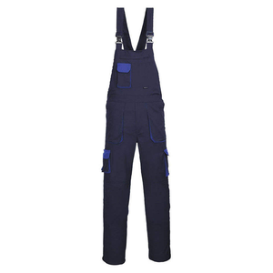 Salopette de travail en coton pour hommes, salopette à bretelles multi-poches, pantalon cargo, sangle réglable, uniforme industriel, salopette en coton - Product Image 4
