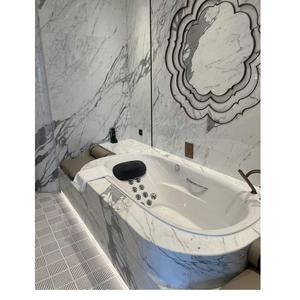 High Quality Custom Cut Polished Marble Premium Polished Marble <b>Stone</b> for Flooring, Staircases & Wall Installation - Product Image 1