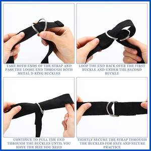 Correas de Yoga para Gimnasio en Casa y Uso Deportivo - Grado de Moldeo Superior para Mejorar la Experiencia Física - Product Image 3