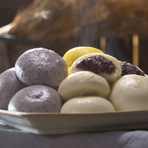 [MILWON] Douces boules de riz noir vapeur pour les snack-bars et les boulangeries - Congelées sous vide - Product Image 4