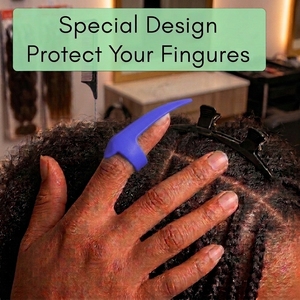 Anneau de sectionnement pour extensions capillaires, pour une séparation nette des cheveux lors de l'installation de tresses et de micro-liaisons par bandes adhésives - Product Image 6