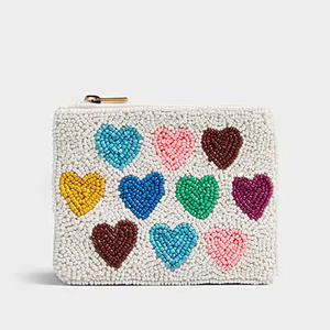 Porte-monnaie tendance à perles, élégant et fait main, mini portefeuille pour filles et femmes au meilleur prix - Product Image 1