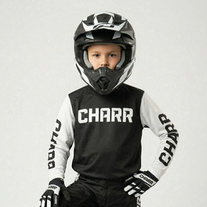 New Custom High Quality Breathable Printed Quick-drying Adult Motocross Racing Jersey Spandex/Polyester Full Sleeve All Seasons - Product Image 3