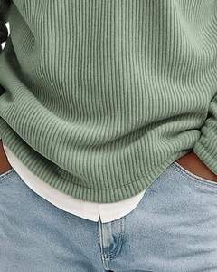 เสื้อสเวตเชิ้ตพรีเมียมผู้ชาย คอซิป ผ้าฝ้ายฟลีซ ทรงปกติ สวมใส่สบาย รับผลิตตามแบบ (OEM) ขายส่งจากโรงงาน ผู้ผลิต สหรัฐอเมริกา ยุโรป สตูดิโอ - Product Image 5