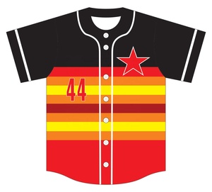 Uniforme de baseball de l'équipe de conception personnalisée imprimé par sublimation - Product Image 2