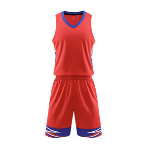 Ensemble d'uniformes de basketball pour adultes en gros, personnalisables, avec poches latérales imprimées, pour enfants et hommes, taille XS - Product Image 2