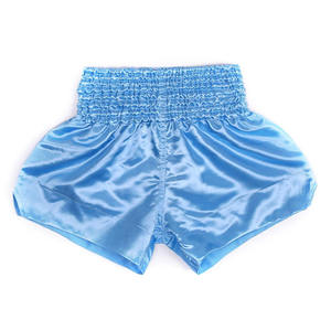 Pantalones Cortos de Muay Thai de Satén Premium con Cintura Elástica, Pantalones de Kickboxing, Ropa de Entrenamiento Profesional de Artes Marciales Mixtas (MMA) - Product Image 4
