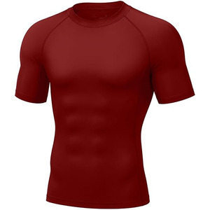 Camiseta Deportiva OEM Unisex de Manga Larga, Compresión, Impresión Personalizada, Secado Rápido, Spandex/Poliéster, Ajuste Delgado, para Entrenamiento y Fitness - Product Image 1