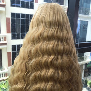 วิกผมลอนลึกสองชั้นสีบลอนด์วิกผมบริสุทธิ์ผมมนุษย์เวียดนาม - Product Image 5