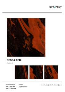 Azulejos de porcelana Suprem de alto brillo, tamaño 600x600, formato grande para decoración de interiores de oficinas, centros comerciales y espacios comerciales. - Product Image 3