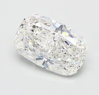 Diamant de laboratoire certifié IGI, 3,56 carats, taille coussin allongée, couleur E, clarté VVS2, modèle IGI LG 833673190, ROYAL GEMS Jewelry Mak