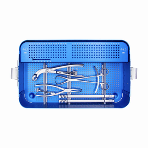 Boîte de Stérilisation pour Instruments Chirurgicaux Orthopédiques, Ensemble d'Instruments pour Petits Fragments et Plaques, par Surgiright Instrument - Product Image 3