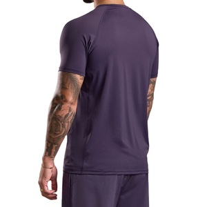 Venta Directa de Fábrica 2026, Ropa Deportiva de Manga Corta, Talla Grande, Ligera, Transpirable, Ecológica, 100% Algodón, para Gimnasio y Entrenamiento - Product Image 2