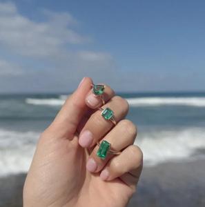 Starsgem - Anillo de Plata 925 con Incrustaciones de Diamantes en Forma de Corazón para Compromiso, Boda, Aniversario - Product Image 3