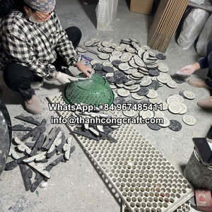 2025 Top Luxury Handmade <b>Mother</b> of Pearl Tissue Box Customizable Decor from Vietnam Packed in Carton - Product Image 6