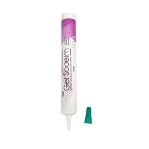 Nouveaux designs de tubes en plastique PE D19 avec embout pointu long, bouchon à vis, couleur personnalisable, emballage avec estampage doré pour dentifrice pour bébé - Product Image 5