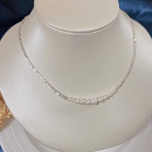 2025 Vintage Bell Orchid Freshwater Pearl Necklace 14K Gold <b>Bead</b> Carving Sea Mother <b>Shell</b> for Women - Product Image 4