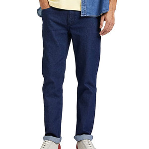 กางเกงยีนส์ลำลองผู้ชายแบบสั่งตัด ดีไซน์ระบายอากาศ เป็นมิตรกับสิ่งแวดล้อม สีพื้น ซักเบา ใส่ได้ทั้งฤดูร้อนและฤดูใบไม้ผลิ ผ้าฝ้าย 100% ขายดี - Product Image 1