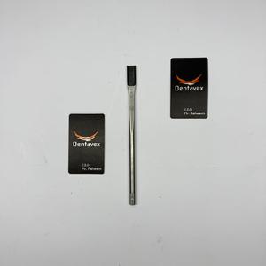 Pinceau à acide à manche métallique avec poils de cheval, brosses sèches pour le corps et les cosmétiques, prix usine, par Dentavex - Product Image 2