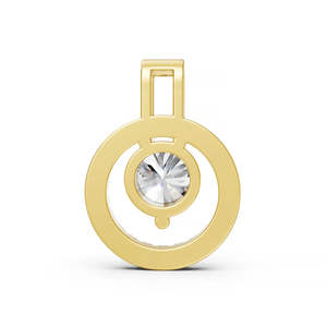 Colgante de Doble Halo con Diamante Cultivado en Laboratorio Halo, 0.86CT, Oro de 14K, Certificado IGI, Chapado en Rodio, Joyería de Lujo - Product Image 6