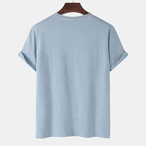 Wholesale Custom Cotton <b>Acid</b> Washed T Shirt Vintage Stone Wash <b>Drop</b> Shoulder Oversized Streetwear Casual Men T Shirts - Product Image 4