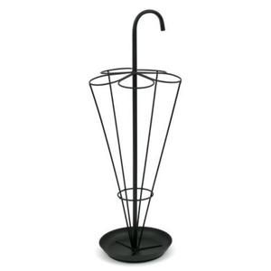 Porte-parapluie en fer avec revêtement antirouille et bac à eau amovible pour une utilisation en intérieur et en extérieur - Product Image 2