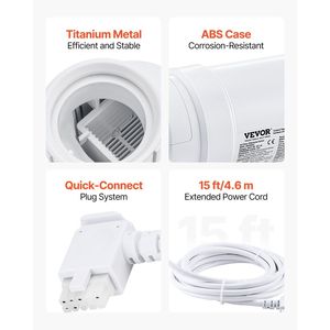 Sistema di Clorazione ad Acqua Salata Hayward W3T-Cell-9 (T9) per Piscine Interrate, Accessori e Strumenti - Product Image 6