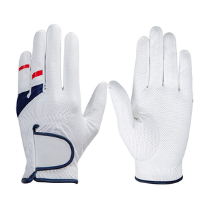 Cabretta Sheep Leather Soft Feel Female Golf Gloves Left Hand Unisex Fit with Custom Logo & Color Palm - Product Image 2